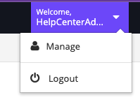 Manage Account