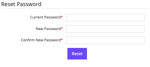 Change Password